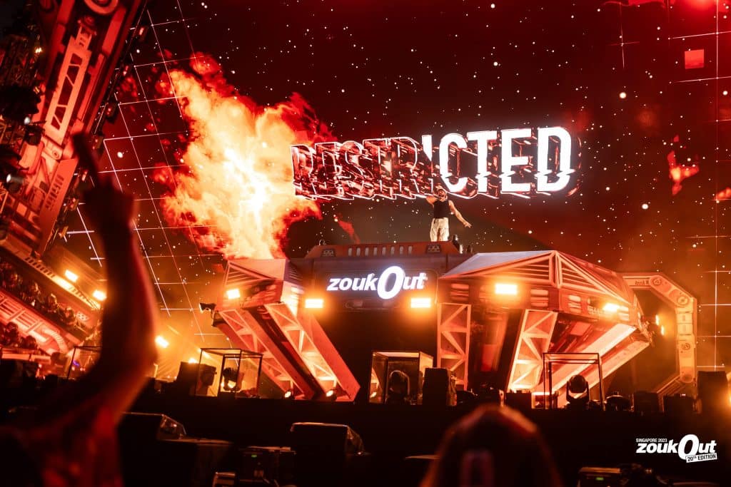 ZoukOut Festival Set Design 2023