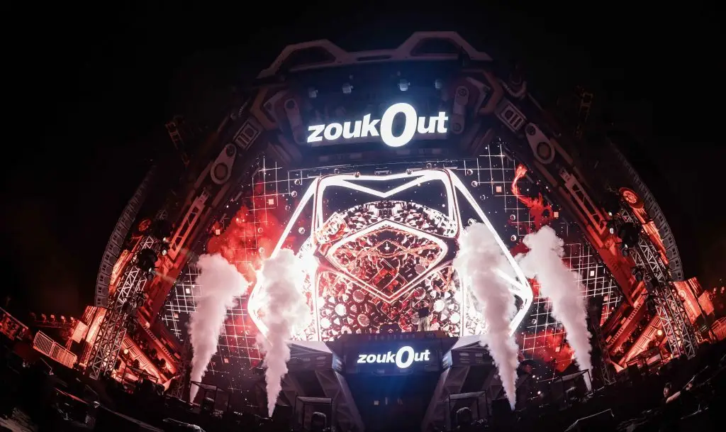 ZoukOut Festival Set Design 2023