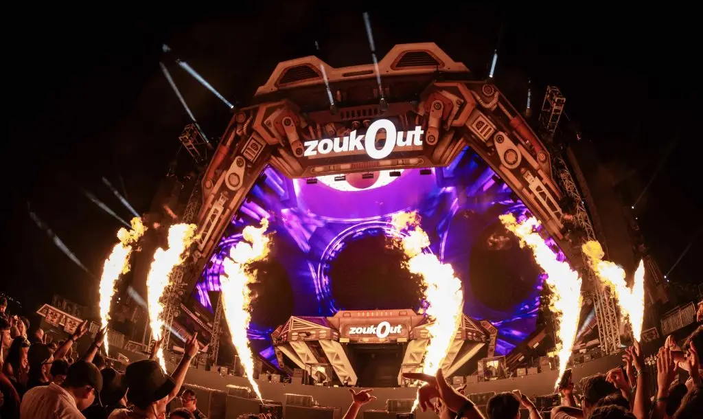 ZoukOut Festival Set Design 2023
